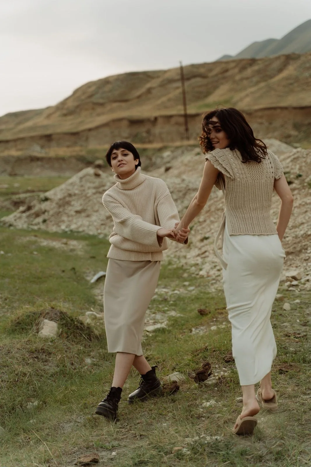 Neutral knitwear, seasonal layers and accessories from the Aurelle fashion edit